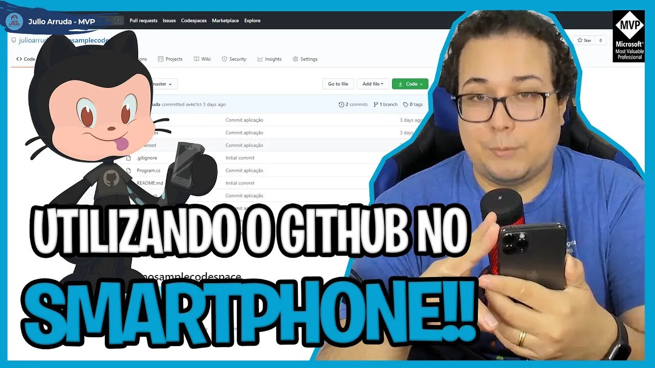 Utilizando o GitHub Mobile App | Curso GitHub