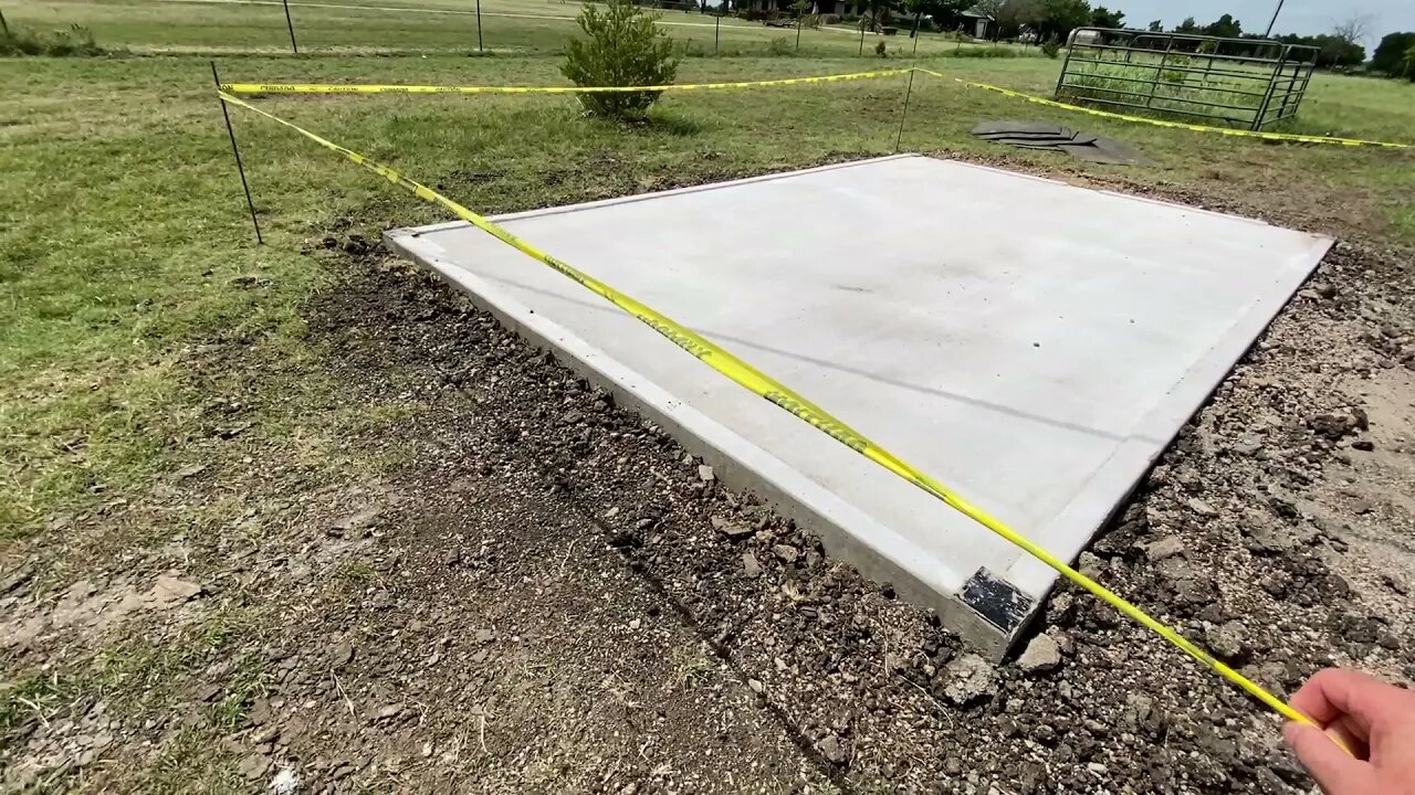 Concrete Pads Being Put For Horse Areas & Mud Areas - Complete Project 3 of 3