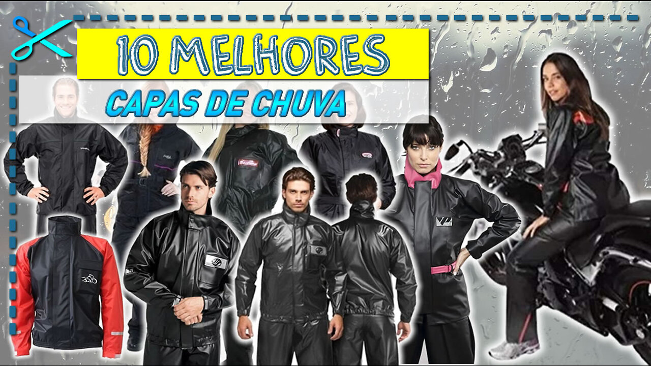 10 Melhores Capas de Chuva para Motociclistas