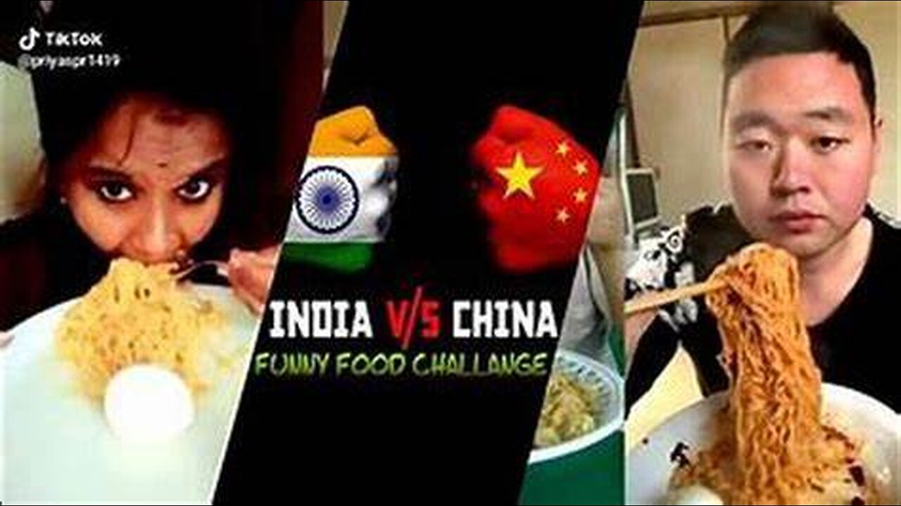 Funny Food Challange On TikTok | Who will win INDIA Vs CHINA | Be Me Stick |