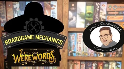 Joel's Cardboard Corner: Werewords