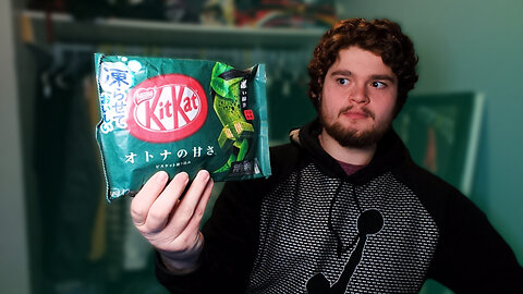 Green Tea Kit Kat TASTE TEST! | Fat Rick