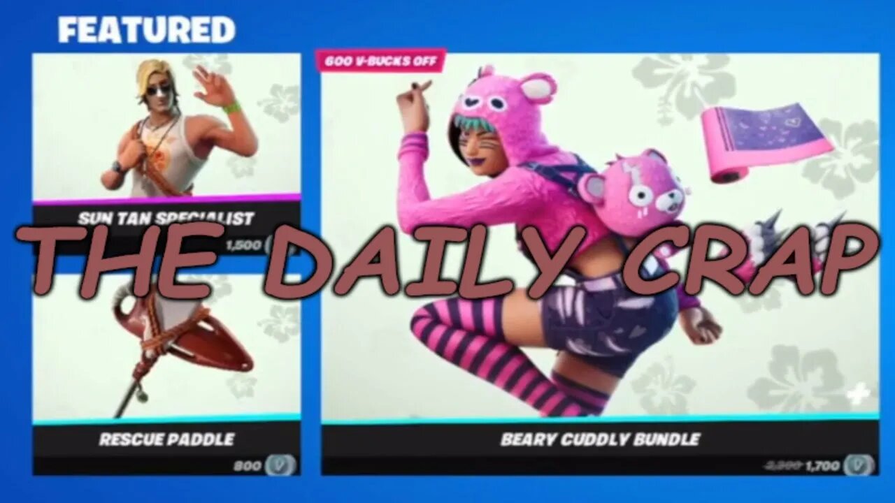 🏆💩The Daily Crap in the Item Shop of the Fortnite Store for 7/11/2023.💩🏆