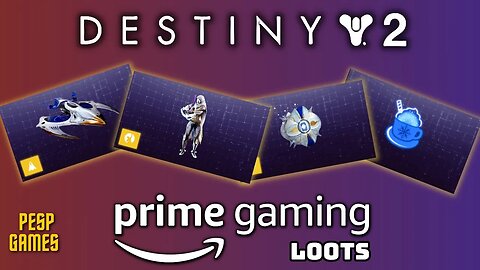 Destiny 2 - Loots Prime Gaming (Dezembro 2023)