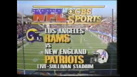 1989-12-24 Los Angeles Rams vs New England Patriots