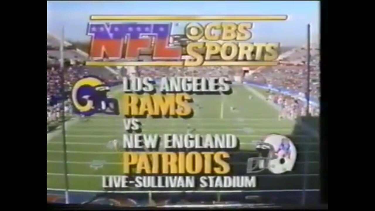 1989-12-24 Los Angeles Rams vs New England Patriots