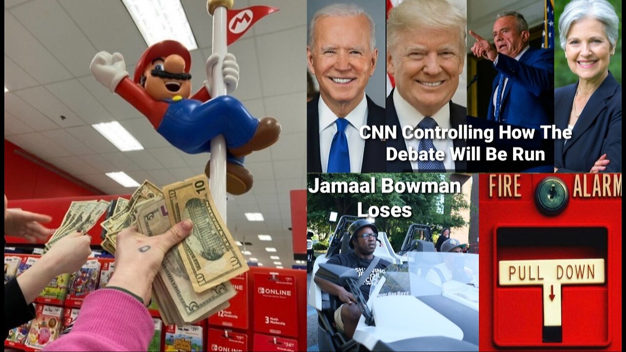 Jamaal Bowman Loses His Election, CNN Controlling The Debate, Assange Is Finally Home