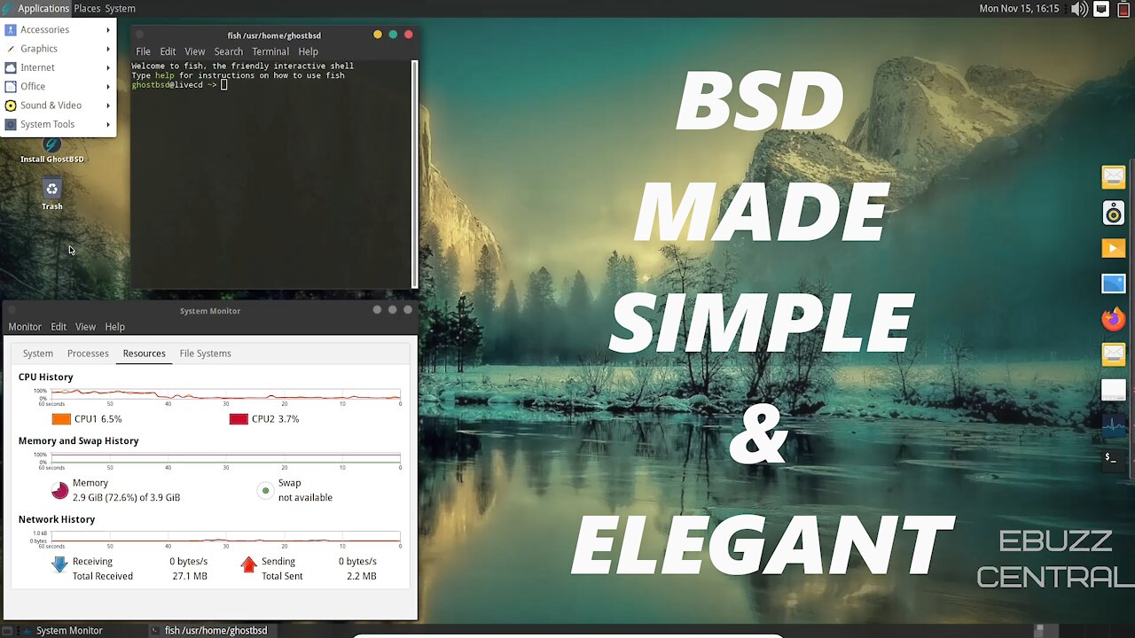 GhostBSD OS - An Elegant BSD OS | BSD Made Easy