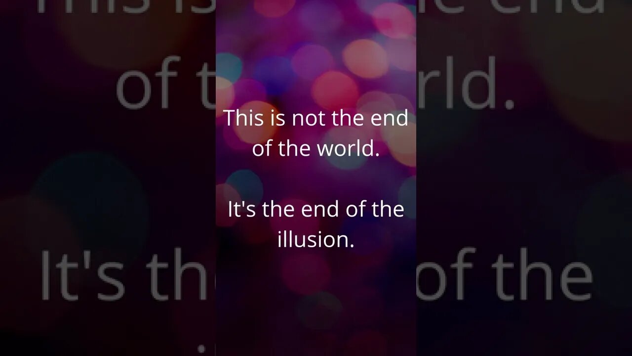 The End