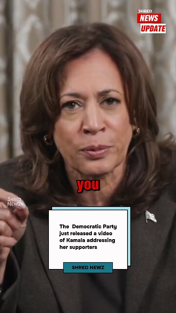 Kamala addressing her supporters, and it’s raising eyebrows