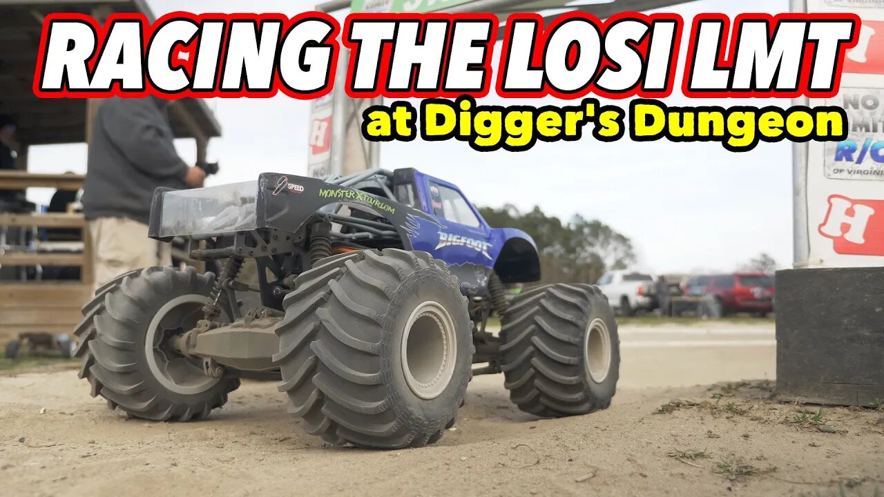 Losi LMT Racing At Digger's Dungeon - First LMT Race For No Limit RC of VA