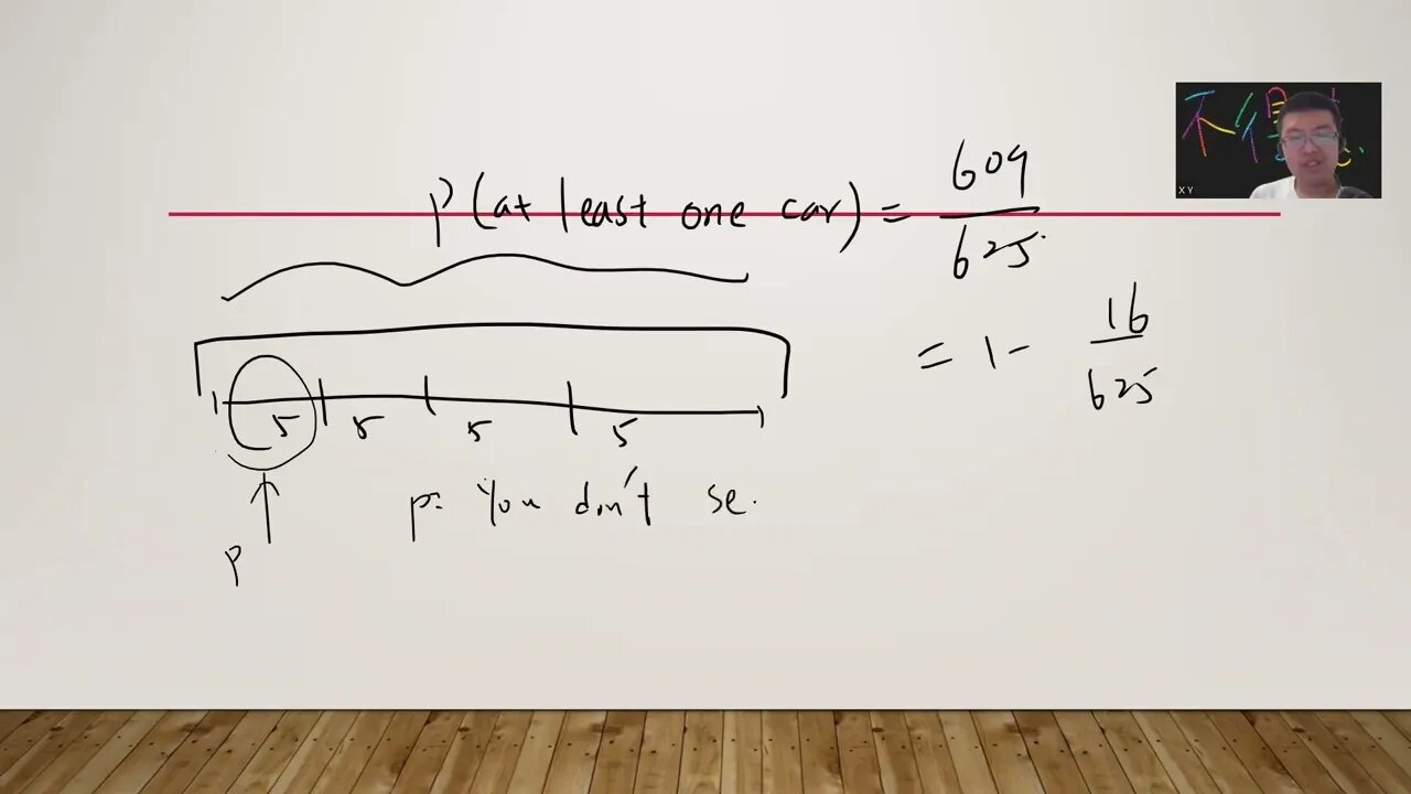 Probability interview question: Cars on road