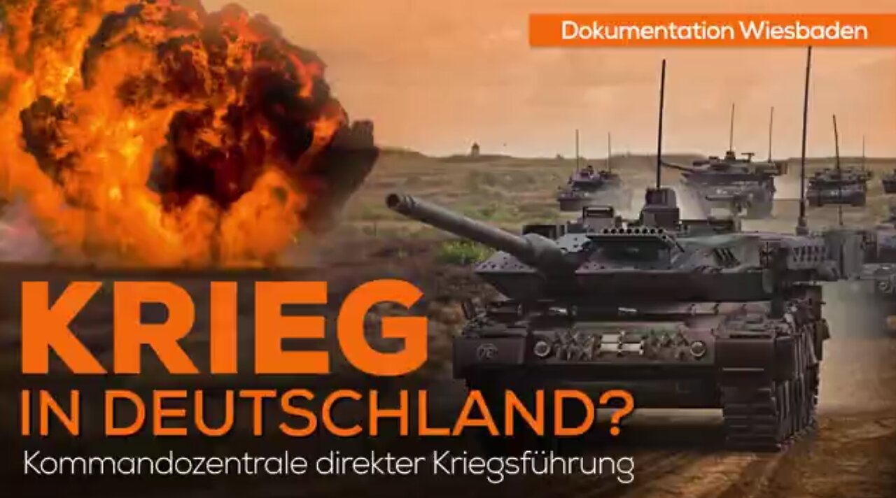 Krieg in Deutschland? Deutschland ist Kommandozentrale für Ukraine-Krieg geworden.