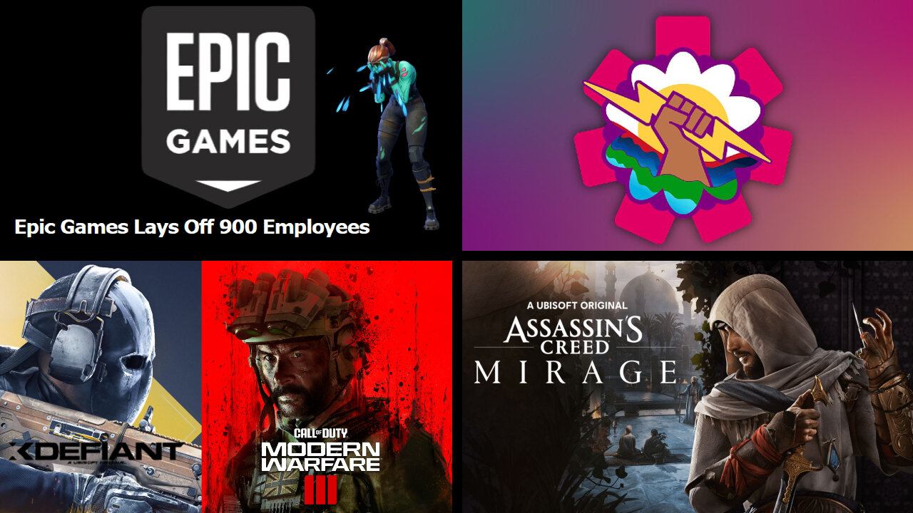 Epic Games Layoffs | Bungie Speaks Hispanic | XDefiant Takes On COD | AC Mirage Launch | RunningNews