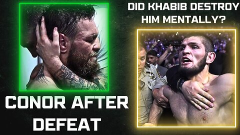 Conor McGregor snaps on Khabib retirement live reaction