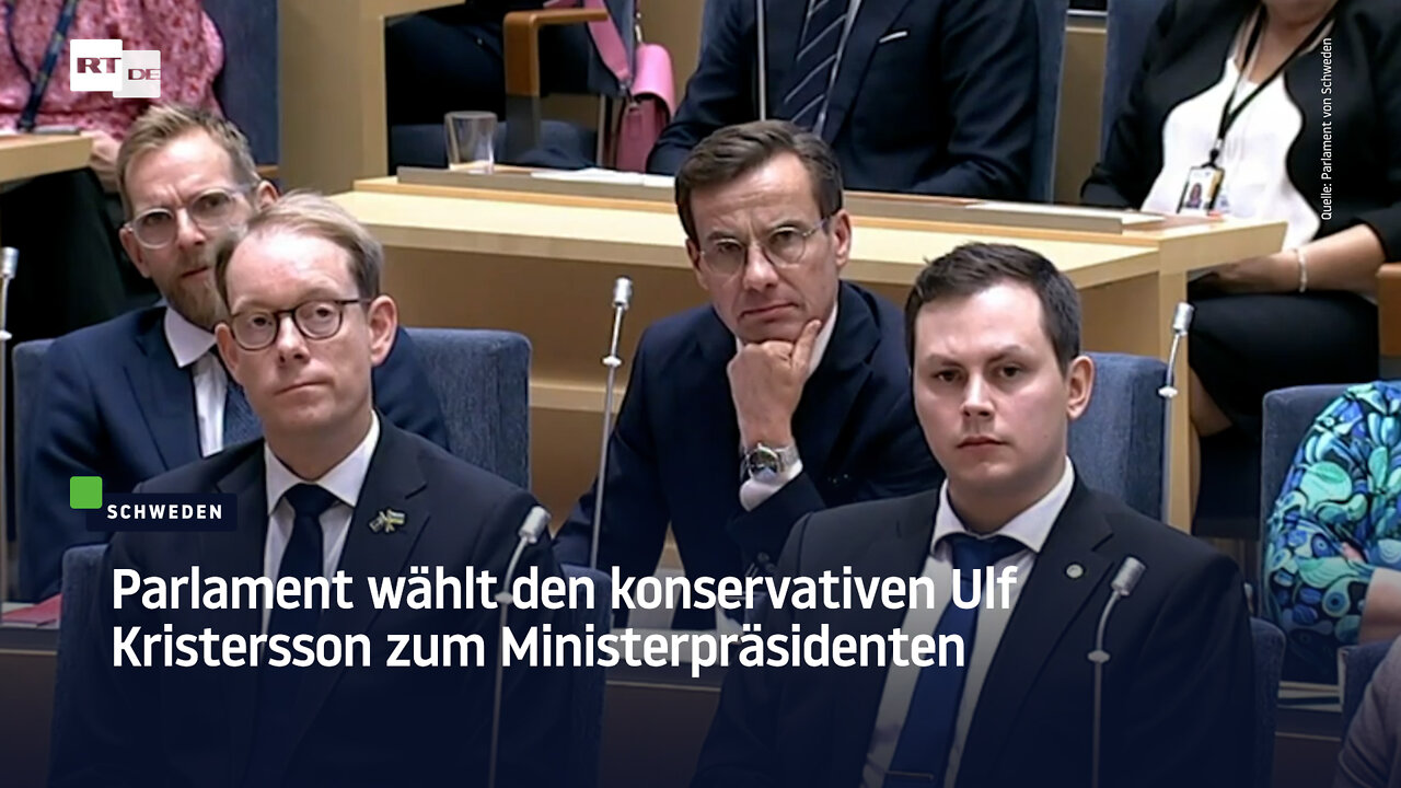 Schweden: Parlament wählt den konservativen Ulf Kristersson zum Ministerpräsidenten