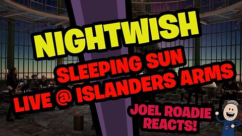 Nightwish | Sleeping Sun (Live in a Virtual World 2021) - Roadie Reacts