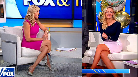 Carley Shimkus and Ainsley Earhardt Nov 7 2023