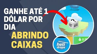 GANHE ATÉ 1 DÓLAR ABRINDO CAIXAS | NOVO JOGO | 5 MOEDAS POR HORA