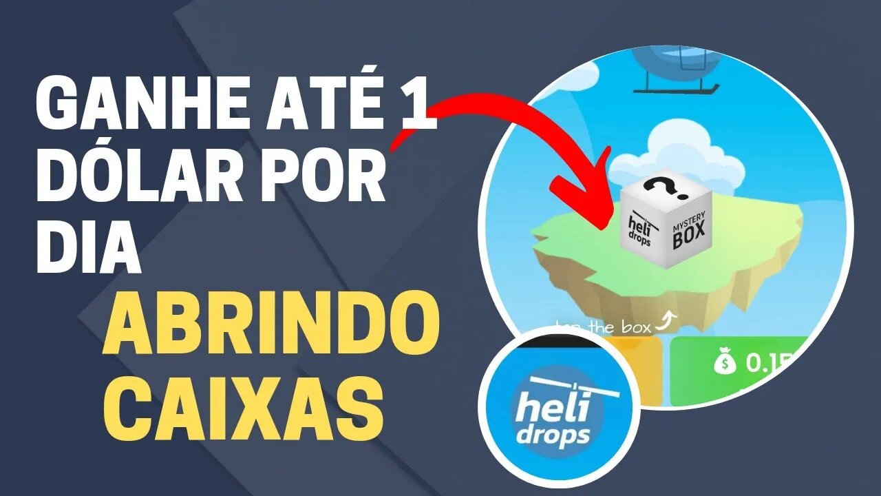 GANHE ATÉ 1 DÓLAR ABRINDO CAIXAS | NOVO JOGO | 5 MOEDAS POR HORA