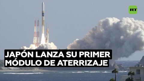 Japón lanza su primer módulo de aterrizaje lunar