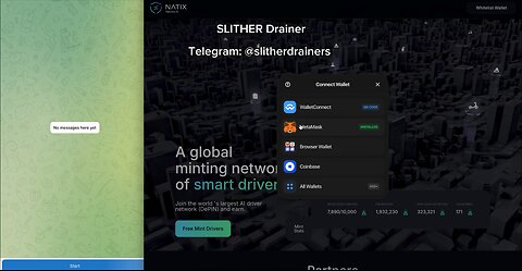 Slither Drainers - Multi-Chain | NFT, ERC20, PERMIT, PERMIT2 | Anti-MetaMask detect