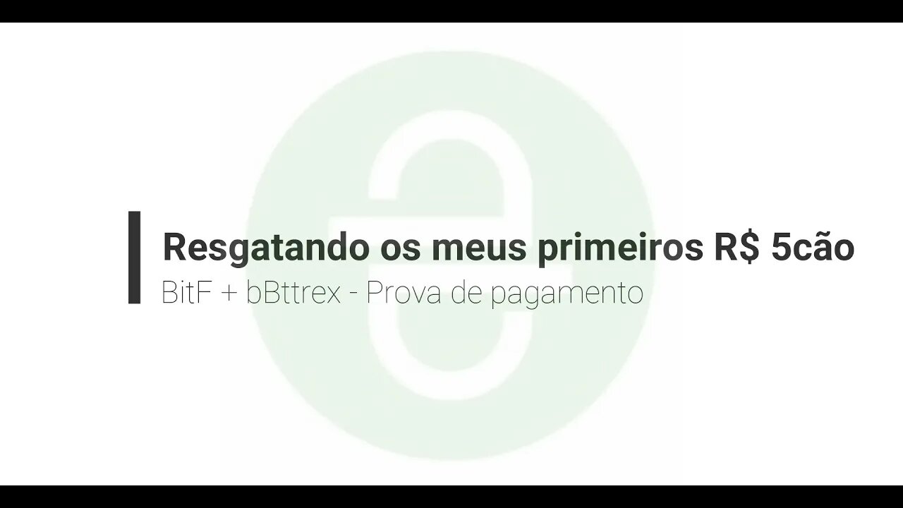 Airdrop - Eterno - BitFy - Prova de pagamento dos R$ 5,00 Ativo Revisado 270721