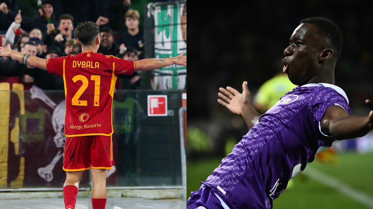 iorentina Stages Comeback against Lazio, Dybala Shines in Roma's Victory - Serie A Recap