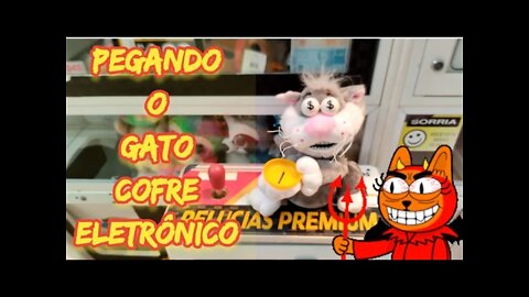 PEGANDO O COFRE ELETRÔNICO, PELÚCIA MUITO TOP👏👏🐱👏🤣