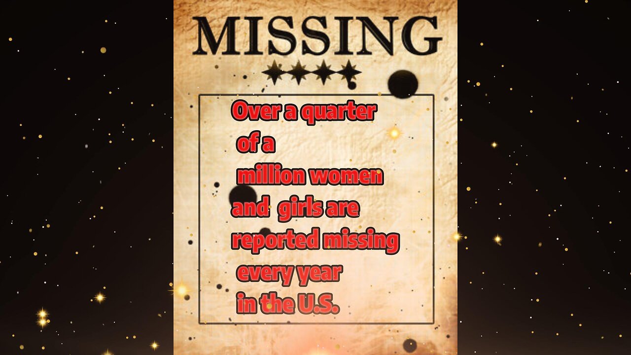 Undetected Footprints of Missing Women & Girls !