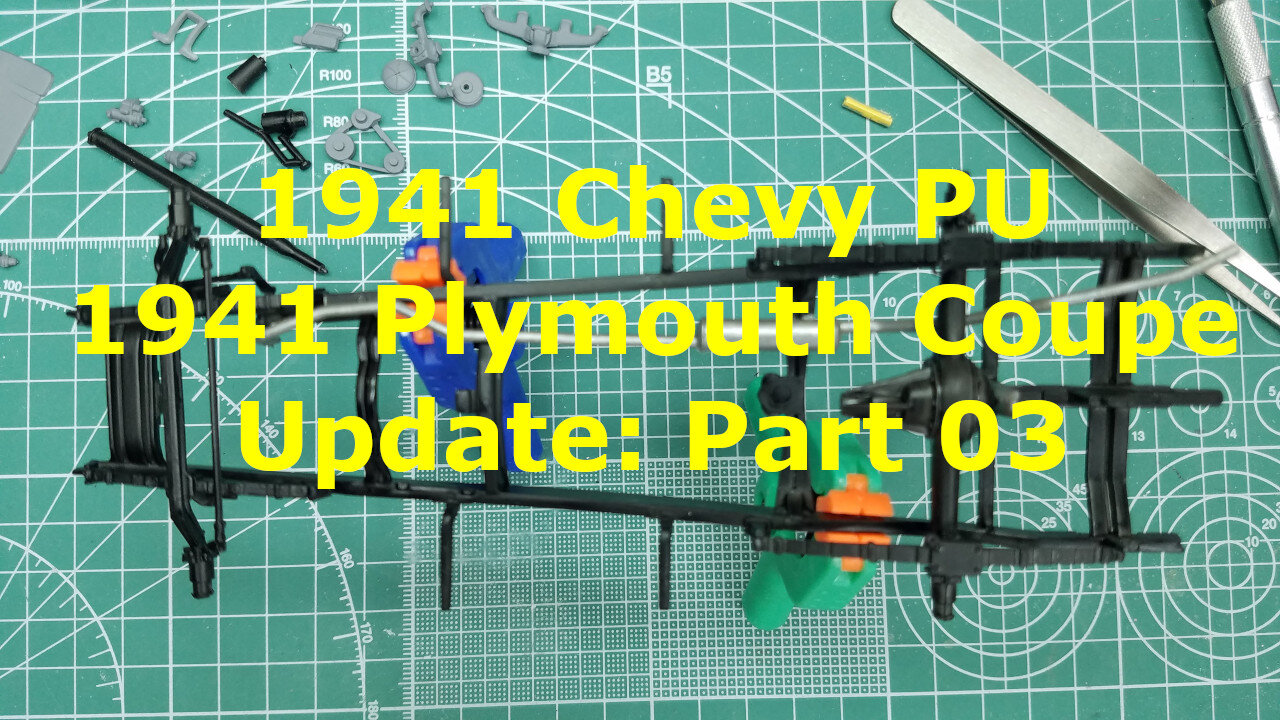 1941 Plymouth Coupe & 1941 Chevy Pickup Update Part 03