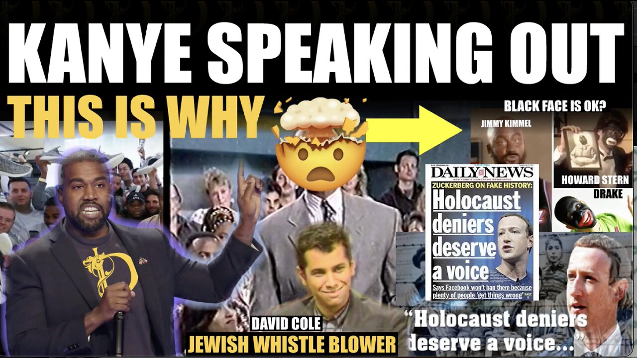 Kanye Speaks Out & The Jewish Hollow-Cost