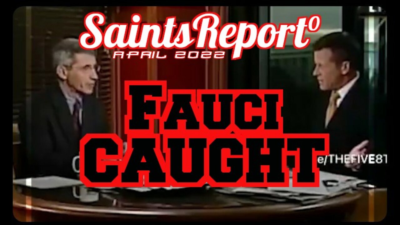 ⚫V987. FAUCI CAUGHT 🚨‼️💉☠