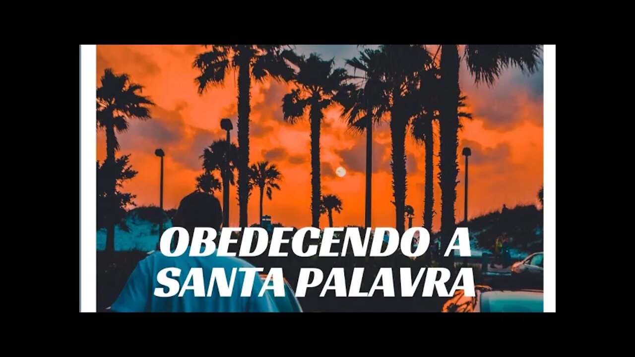OBEDECENDO A SANTA PALAVRA.#shorts
