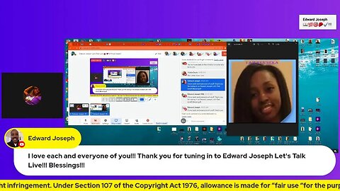 Edward Joseph Let's Talk Live 👄 💕!!! I'm still here!!! 