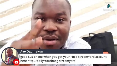 Get $10 Free On Me - Access Link Below - StreamYard Is Dope For Live Streaming