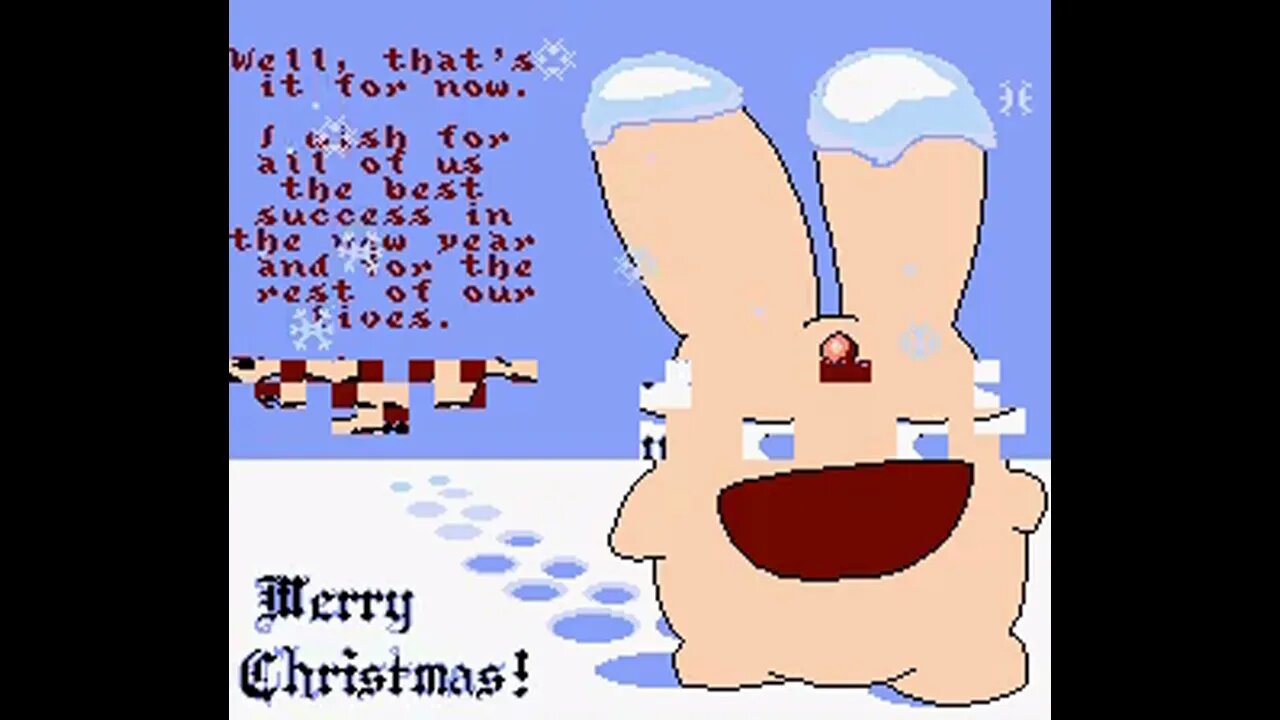 Trying out Christmas 2001 Demo on Project Nested (1.4.2) w/ SNES9X