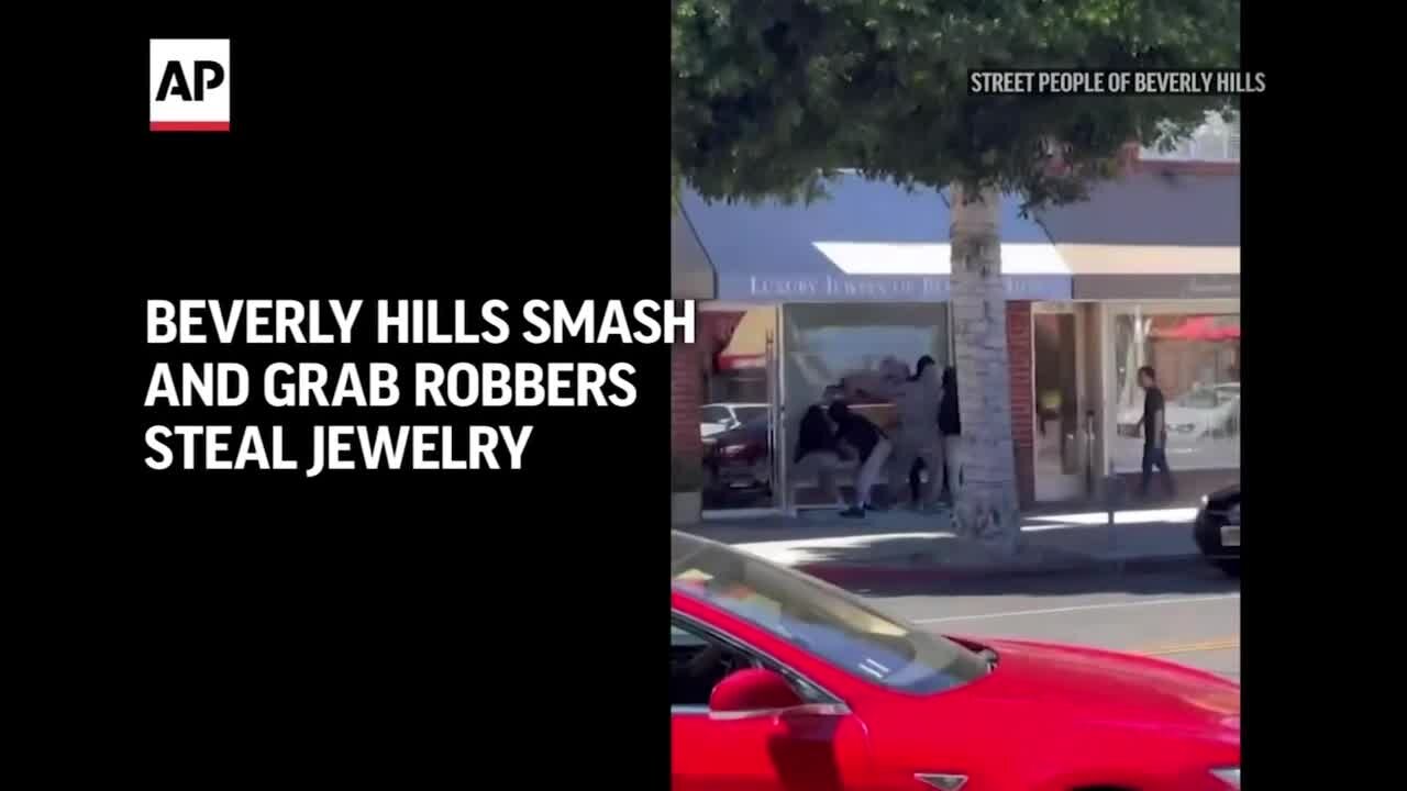 Thieves take at least $3M in goods from Beverly Hills store