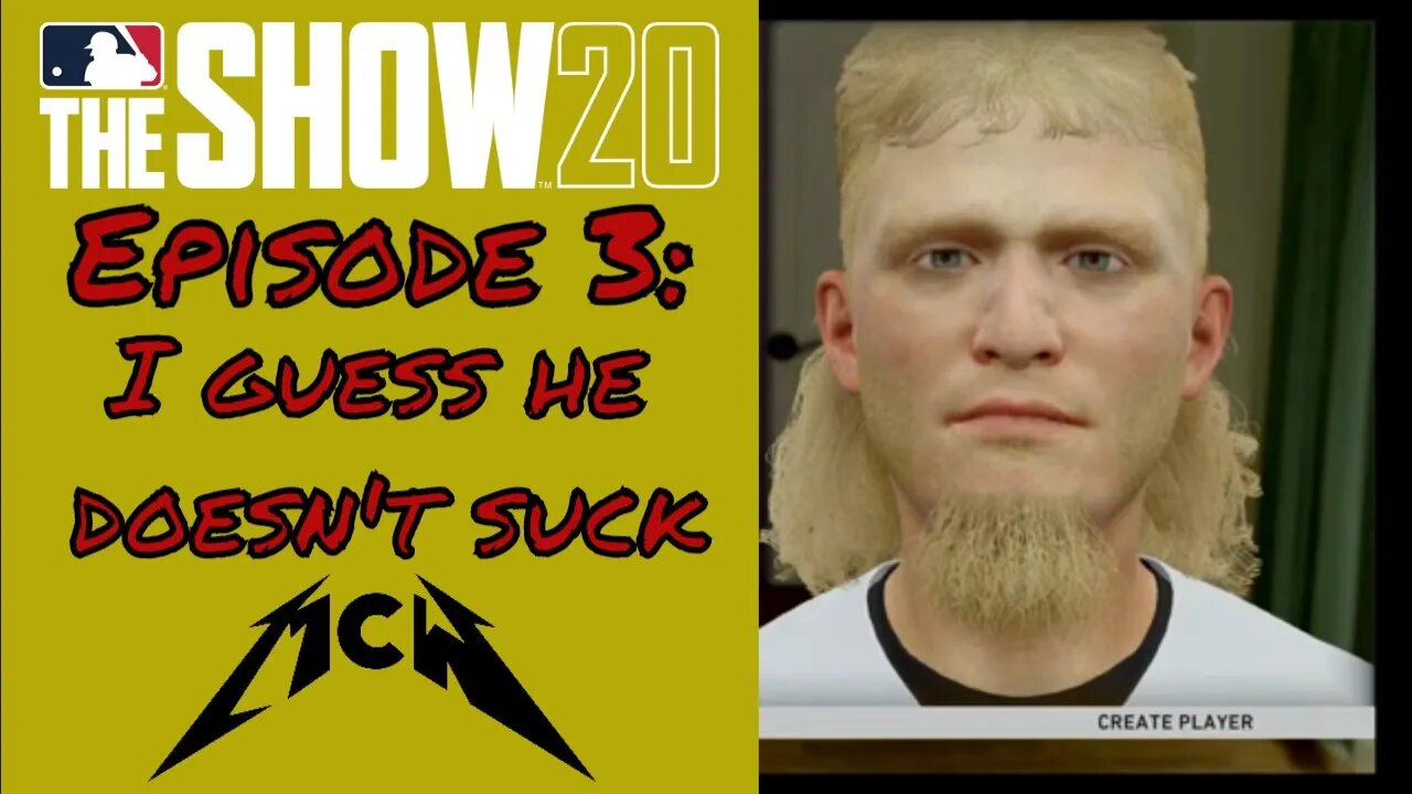 MLB® The Show™ 20 Road to the Show Episode #3: I guess he doesn't suck