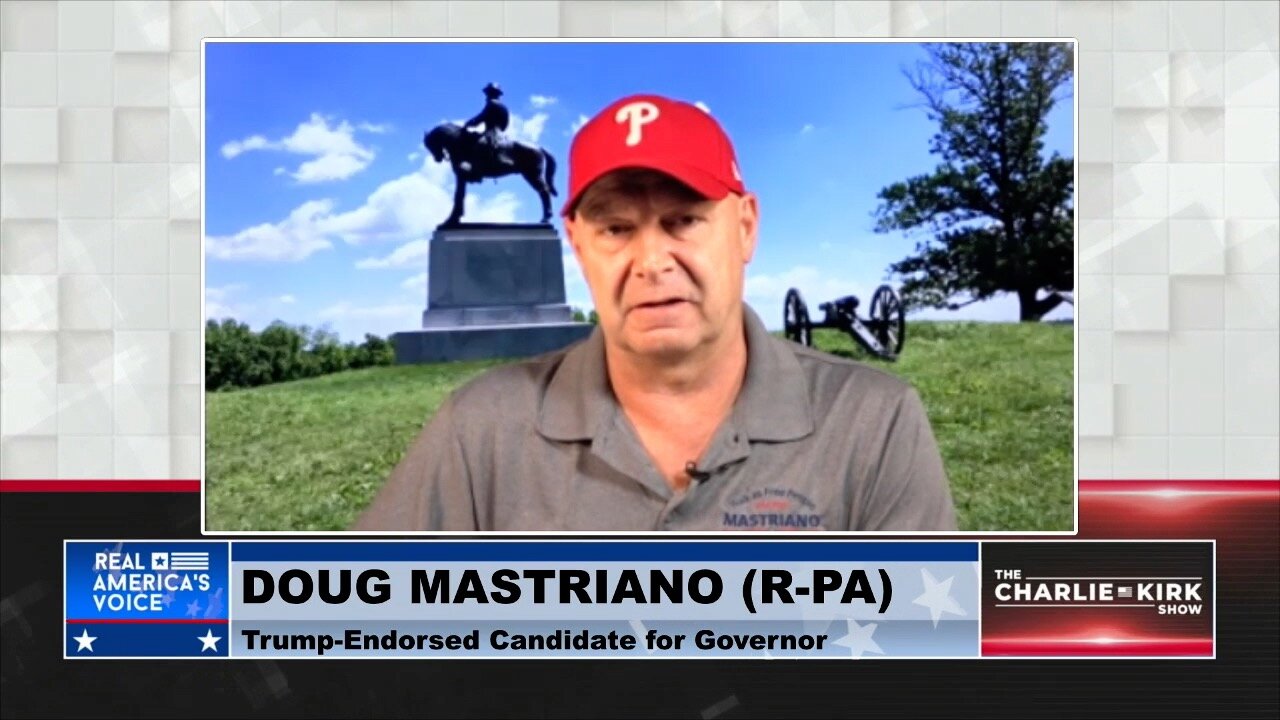 PA Gubernatorial Candidate Doug Mastriano details plan to solve crime problem