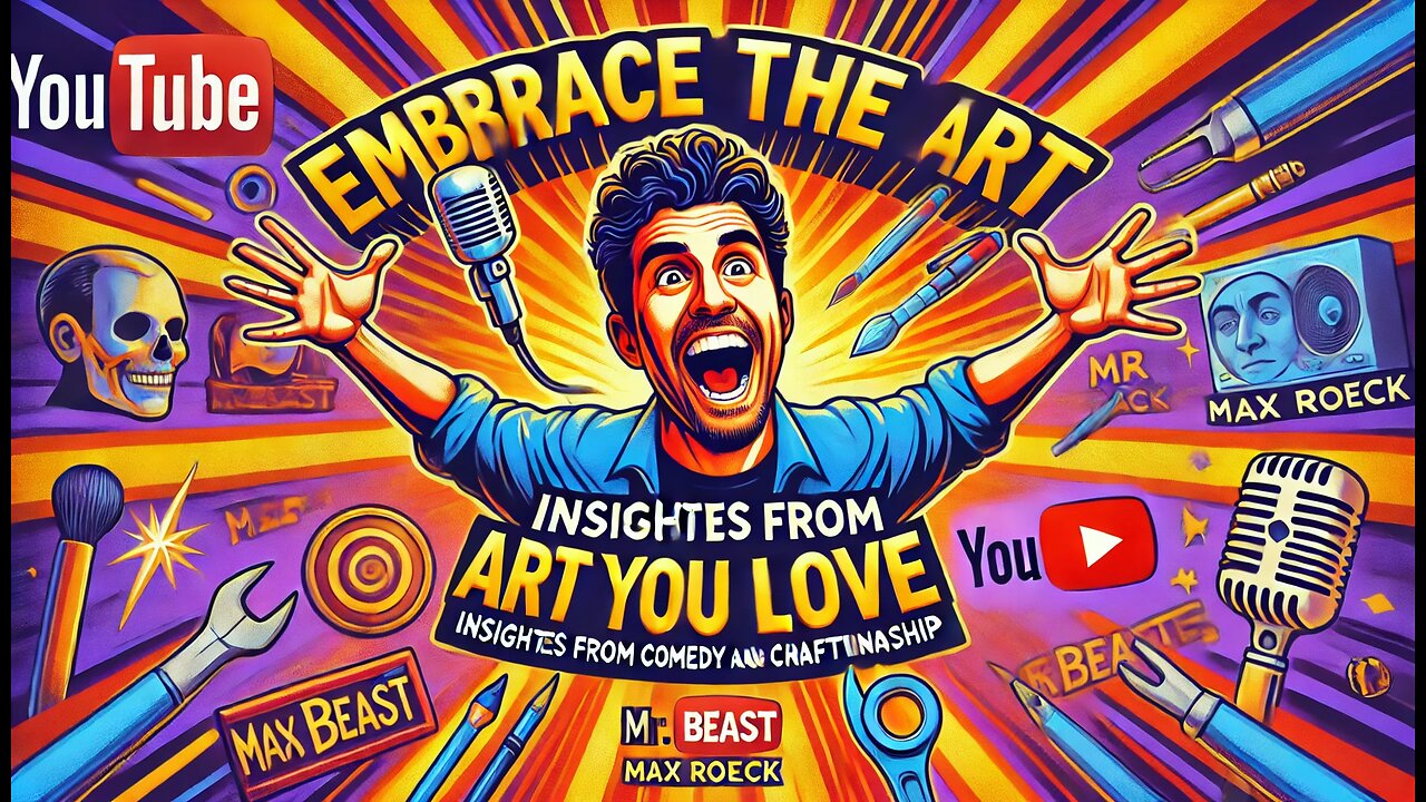 Embrace the Art You Love: Insights from Comedy and Craftsmanship