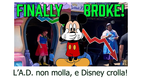 L'A.D. non molla e Disney Crolla