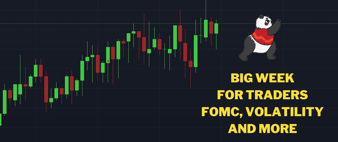 Big week for traders. FOMC, volatility and more!
