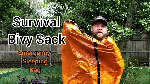 Survival Bivy Sack Emergency Sleeping Bag