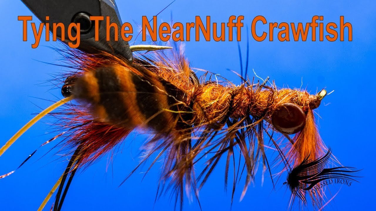 Tying Dave Whitlock's Near Nuff Crawfish - Dressed Irons