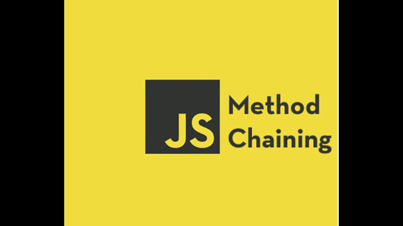 Method chaining in JavaScript ⛓️