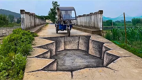 Amazing 3D Painting Art Just For Fun