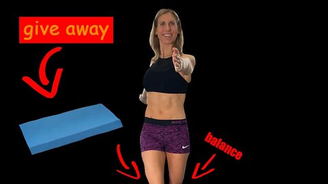 Improve Your Balance In 5 Minutes At Home- And A Giveaway!