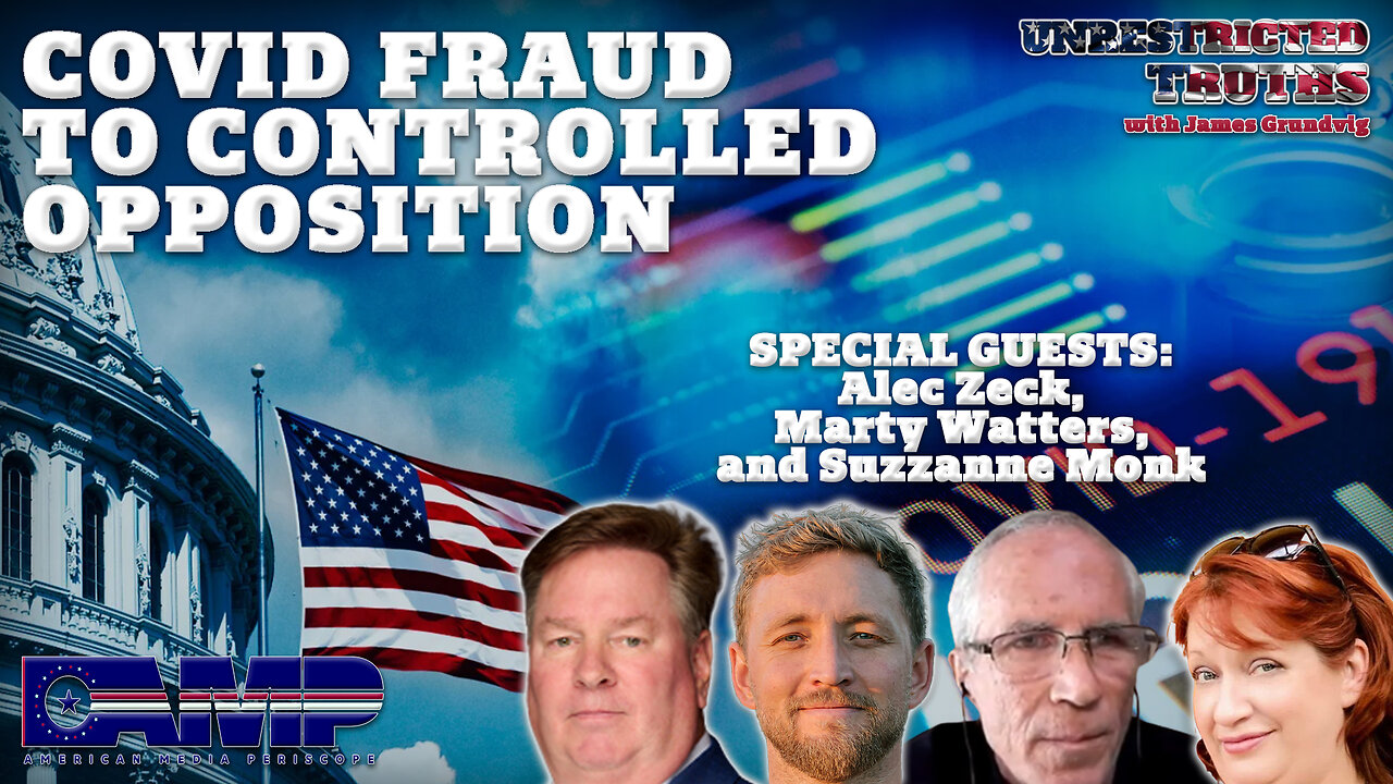 Covid Fraud to Controlled Opposition with Alec Zeck, Marty Watters, Suzzanne Monk | UT Ep. 389