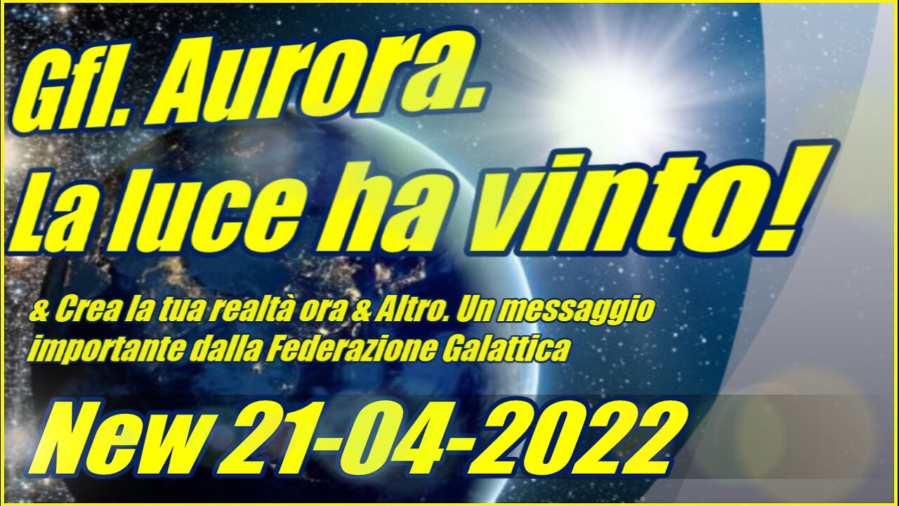 Gfl. Aurora. La luce ha vinto! & Crea la tua realtà ora